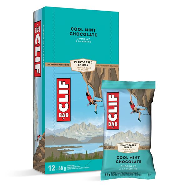 NEW CLIF COOL MINT CHOCOLATE FLAVOR BARS