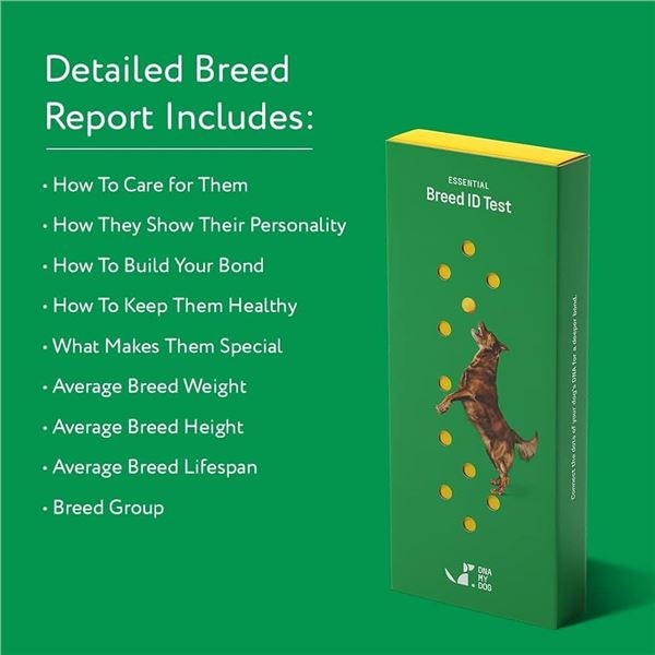 BRAND NEW ESSENTIAL BREED ID TEST FOR DOGS