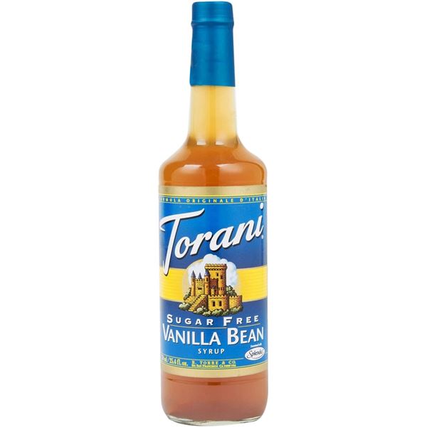 750ML BOTTLE OF TORANI SUGAR FREE VANILLA BEAN