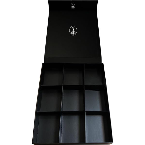 NEW 2 PACK OF SENS 9 SLOT TEA BAG DISPLAY BOXES