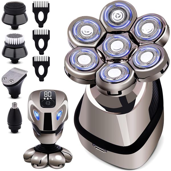 BRAND NEW AW 7D 5 IN 1 ELECTRIC GROOMING SHAVER