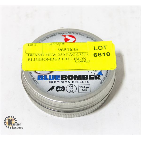 BRAND NEW 250 PACK OF GAMO BLUEBOMBER PRECISION