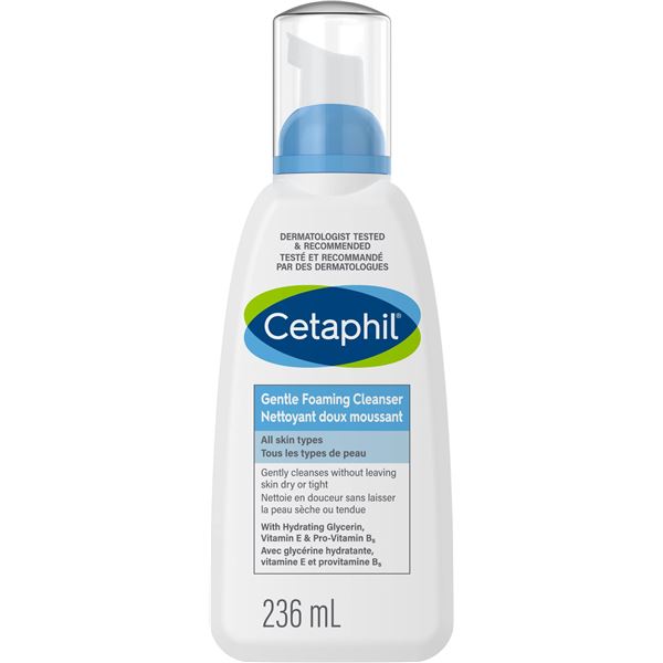 NEW 236ML BOTTLE CETAPHIL GENTLE FOAMING CLEANSER