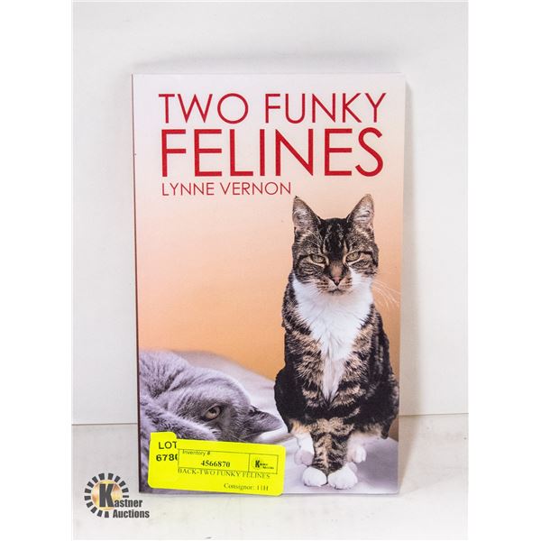 PAPERBACK-TWO FUNKY FELINES