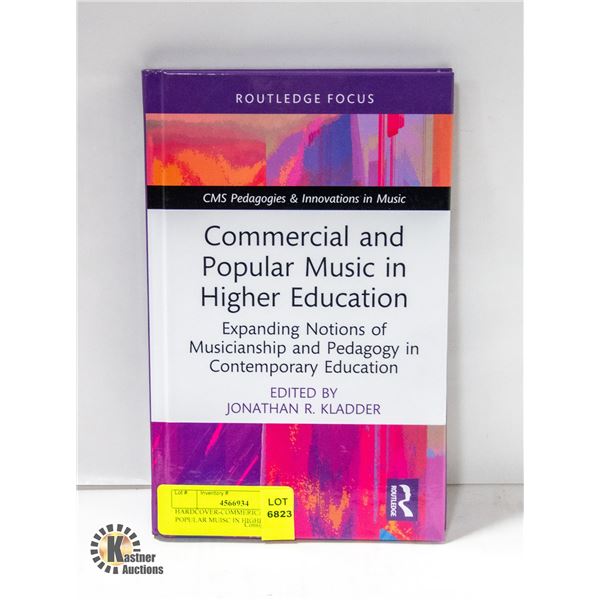 HARDCOVER-COMMERICAL AND POPULAR MUISC IN HIGHER