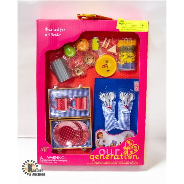 BRAND NEW OUR GENERATION PACKED FOR A PIENIE