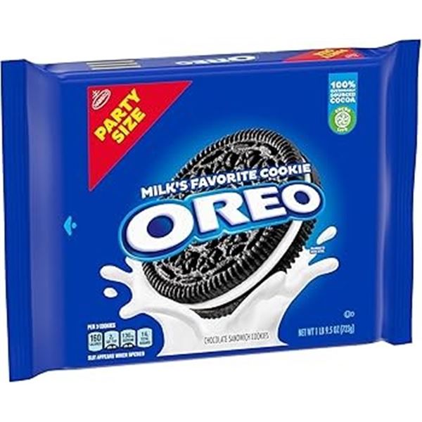 NEW PARTY SIZE THE ORIGINAL OREO COOKIES 685G PACK