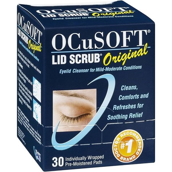 NEW OCUSOFT LID SCRUB ORIGINAL