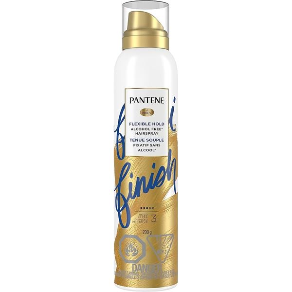 NEW PANTENE FLEXIBLE HOLD ALCOHOL FREE HAIRSPRAY