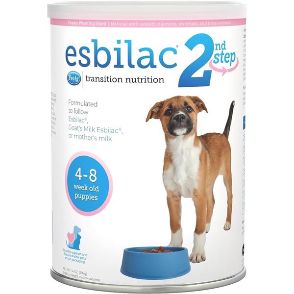 NEW ESBILAC PUPPY WEANING FOOD 2ND STEP