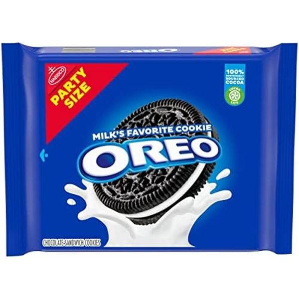 NEW PARTY SIZE PACKAGE OF OREO COOKIES 685G