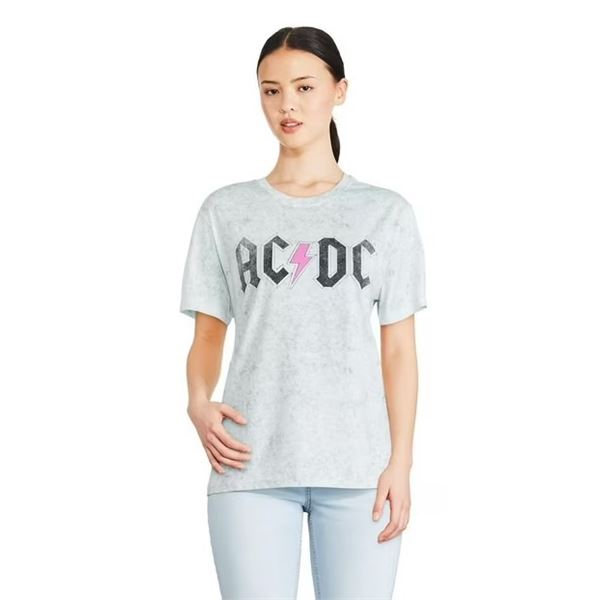 NEW AC DC SHORT SLEEVE TEE BLUE SIZE SMALL