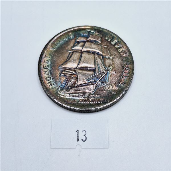 U.S.S. Constitution One Troy Ounce Silver Coin