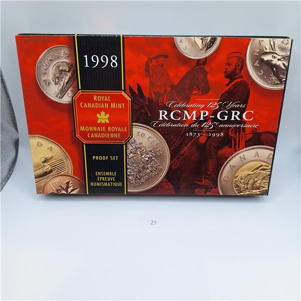 RCM 1998 Proof Set 57g 92.5% Silver