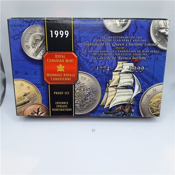 RCM 1999 Proof Set 57g 92.5% Silver