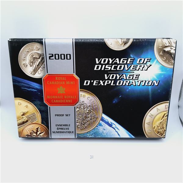 RCM 2000 Proof Set 57g 92.5% Silver