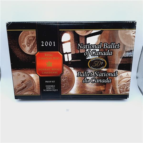 RCM 2001 Proof Set 57g 92.5% Silver