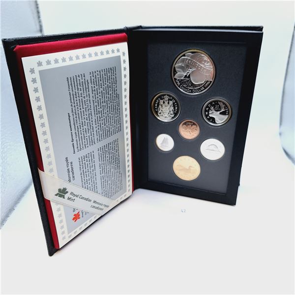 1996 RCM Double Dollar Proof Set 48.125g 92.5% Silver