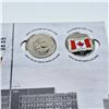 Image 2 : 50th Anniversary of the Canadian Flag Quarter Set