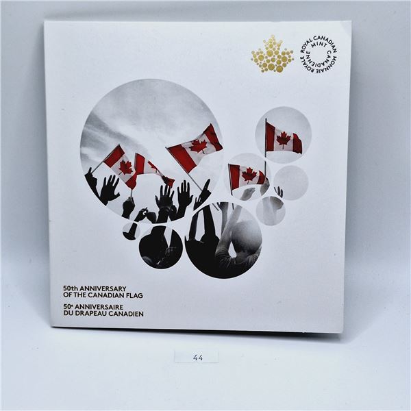 50th Anniversary of the Canadian Flag Quarter Set