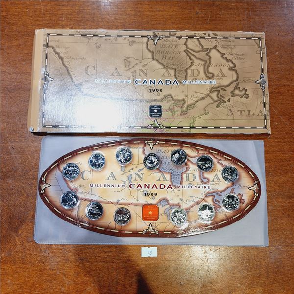 1999 Millennium Quarter Set