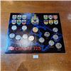 Image 1 : Canada 125 Quarter Set