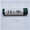 Image 1 : RCM 2004 10 Cent Mint Roll $5 Face