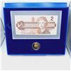 Image 1 : 1996 Canada's $2 Proof Coin and Bank Note Set