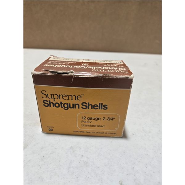 Supreme Shotgun Shells 12 gauge