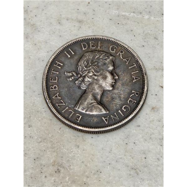 $1 silver 1958 BC centennial coin