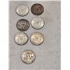 Image 2 : 7 Silver US fifty cent pieces ($3.50 @ 40% silver)