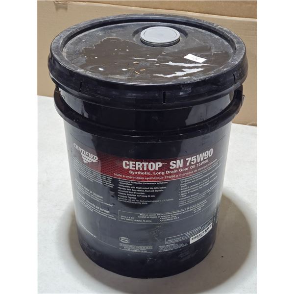 20L 75w90 gear oil