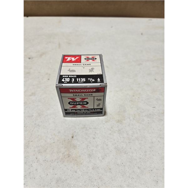 full box 410 high brass shot shells