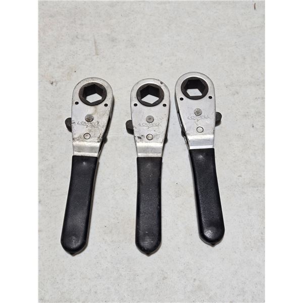 3x Lowell ratchet arms