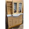 Image 2 : bathroom vanity and medicine cabinet