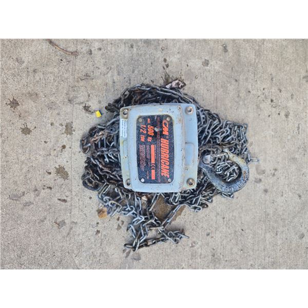 Chain hoist half ton