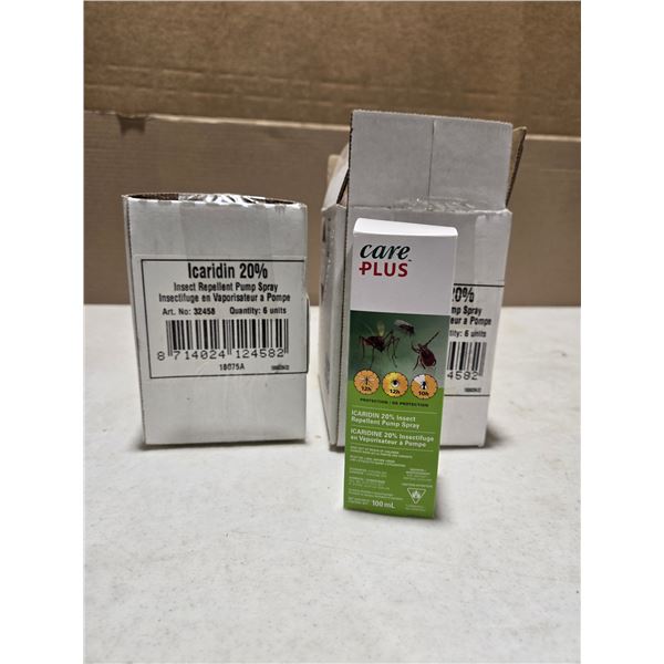 Two cases of Care Plus insect repellent pump spray