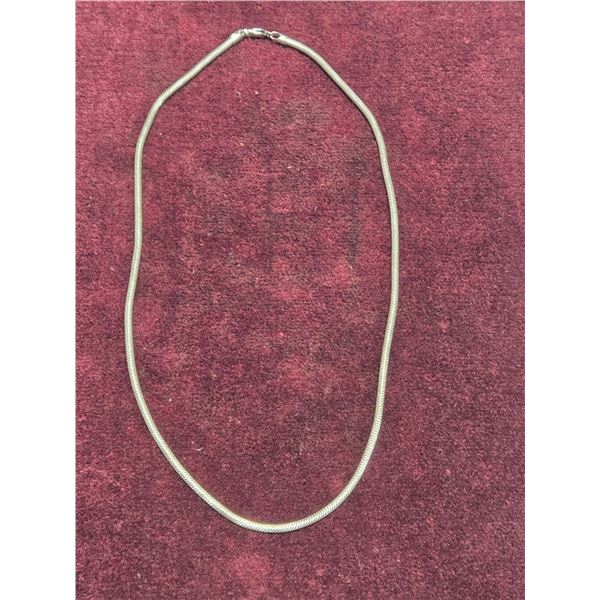 Heavy sterling silver chain