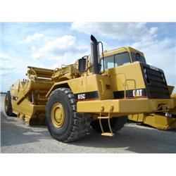 CATERPILLAR 615C SERIES II ELEVATING MOTOR SCRAPER, s/n 9XG01180:
