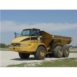 CATERPILLAR 730 6X6 ARTICULATED OFF HIGHWAY END DUMP, s/n AGF00758: