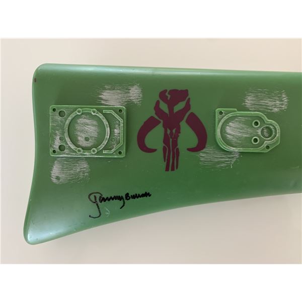 Star Wars Boba Fett signed Blaster JSA