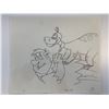 Image 1 : The Flintstones original hand drawn artwork for cartoon