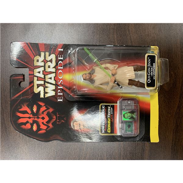 Star Wars unsigned Qui-Gon Jinn action figure