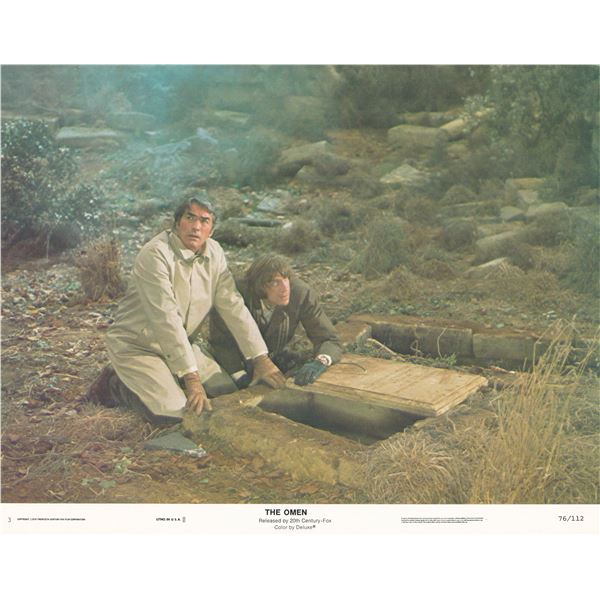 The Omen 1976 original vintage lobby card