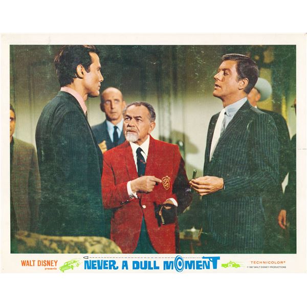 Never a Dull Moment 1967 original vintage lobby card