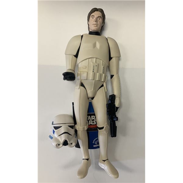 Star Wars unsigned Han Solo Stormtrooper action figure