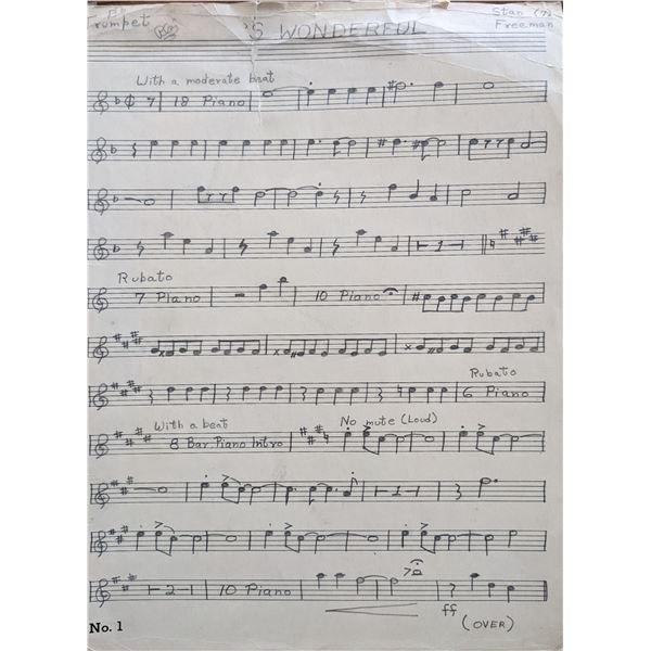 Stan Freeman Sheet Music