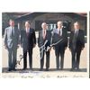 Image 1 : Four Presidents signed photo. GFA Authenticated