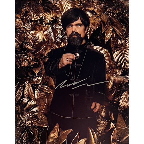 The Hunger Games Peter Dinklage signed photo