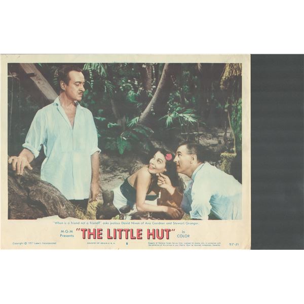The Little Hut set of 8 original lobby cards